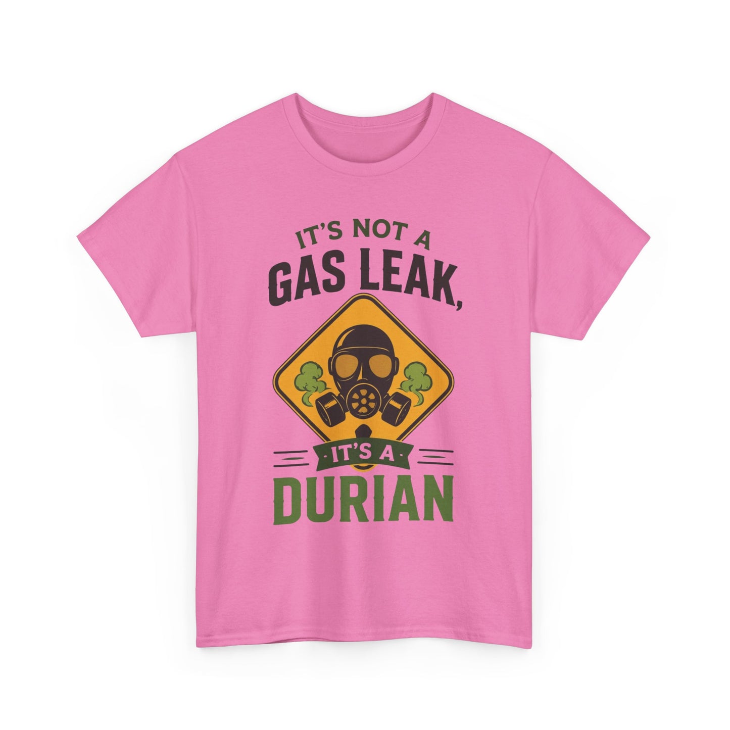 It's Not a Gas Leak, It's a Durian Mask Unisex Heavy Cotton Tee