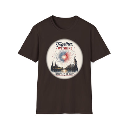Together We Shine 4th of July Tee