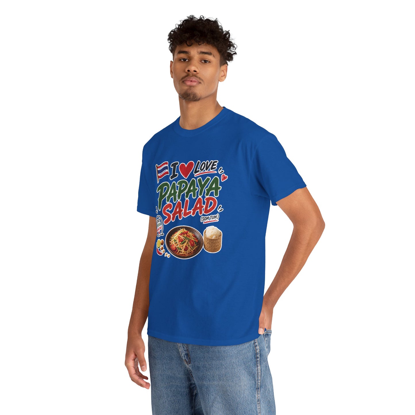I Love Papaya Salad Unisex Tee