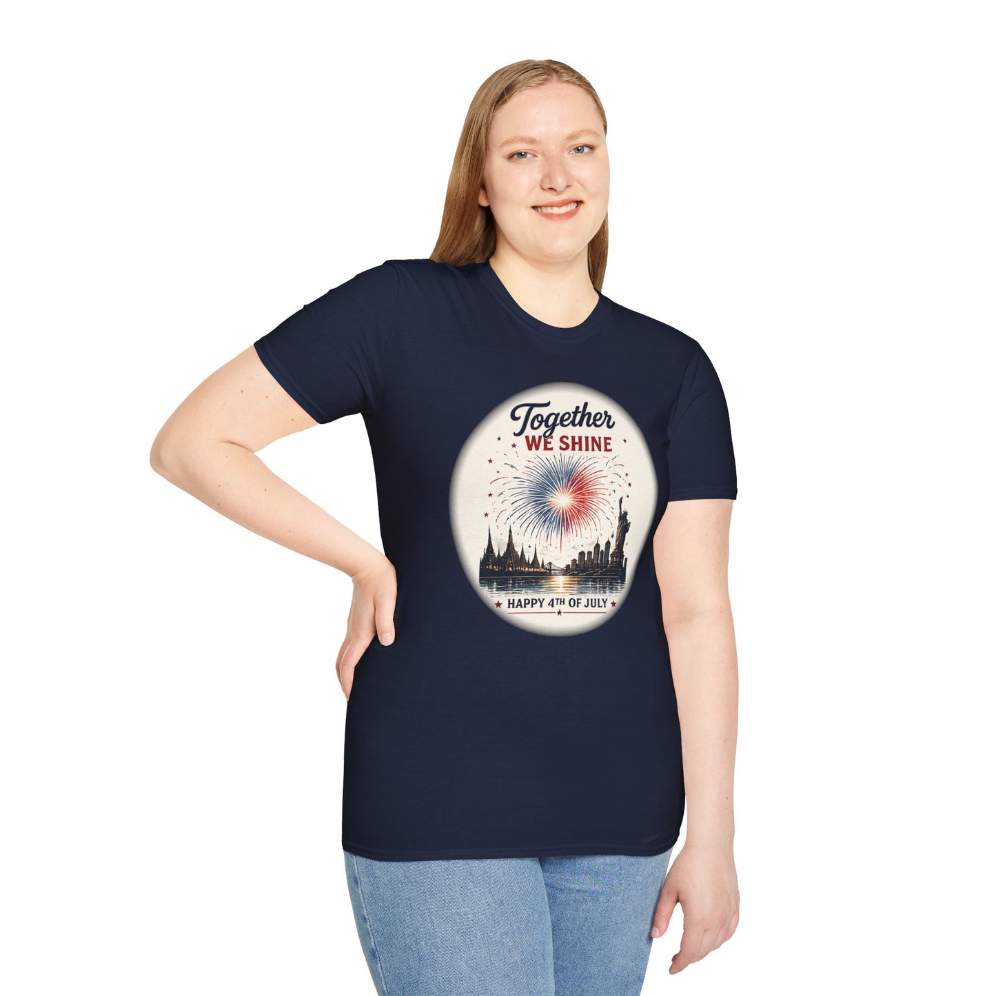 Together We Shine 4th of July Tee