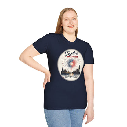 Together We Shine 4th of July Tee