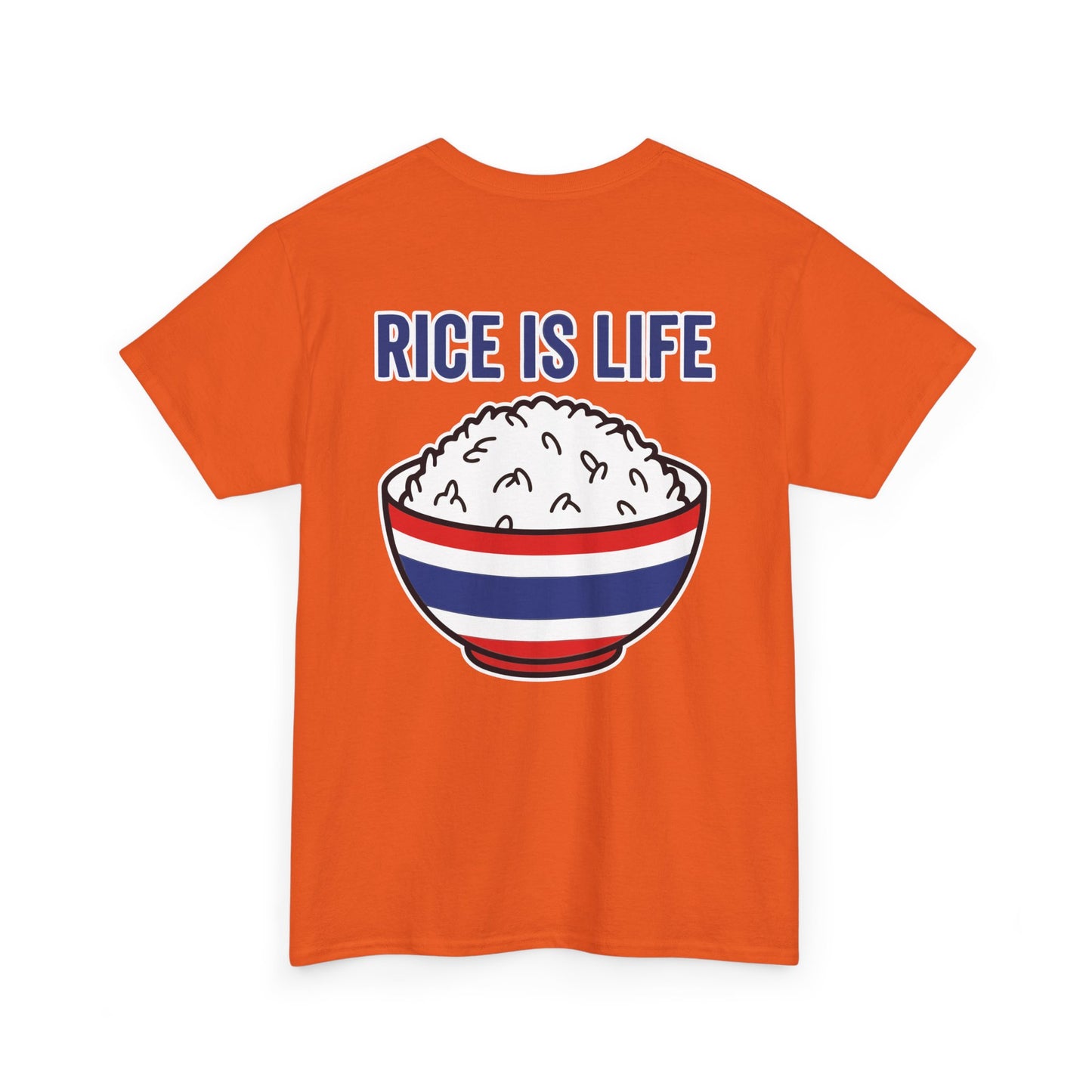 Rice is Life (Back) Heavy Cotton Tee