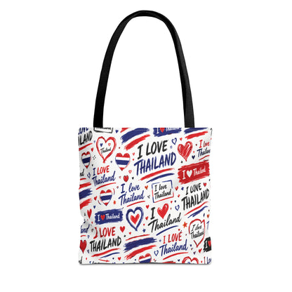 I love Thailand Tote Bag Wide Bottom