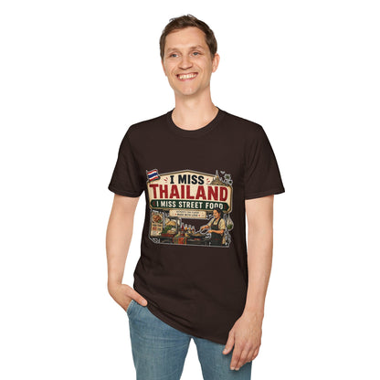 I Miss Thailand I Miss Street Food Unisex SoftStyle Tee