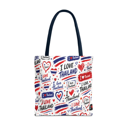 I love Thailand Tote Bag Wide Bottom