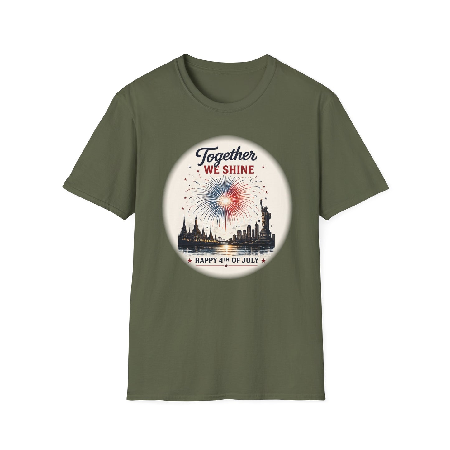 Together We Shine 4th of July Tee