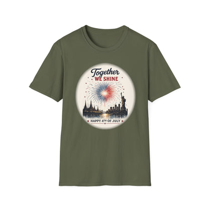 Together We Shine 4th of July Tee