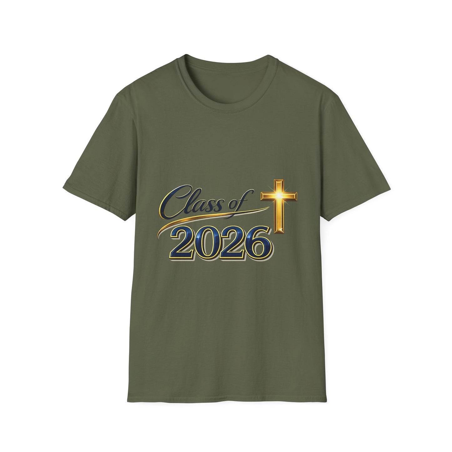Class of 2026 (Cross) Softstyle T-Shirt
