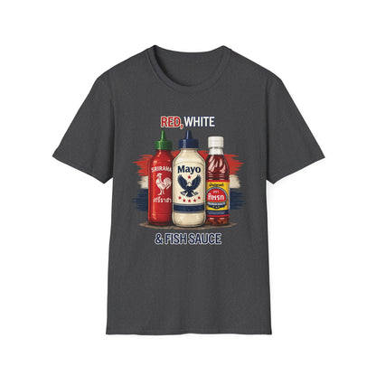 Red, White & Fish Sauce Unisex SoftStyle Tee