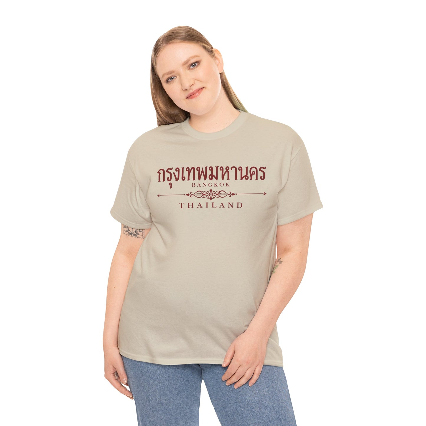 กรุงเทพมหานคร Bangkok Unisex Heavy Cotton Tee