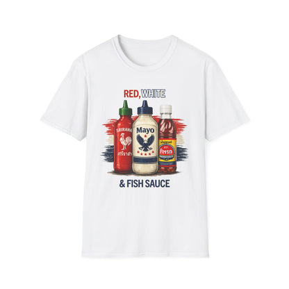 Red, White & Fish Sauce Tee