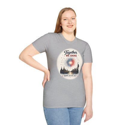 Together We Shine 4th of July Tee