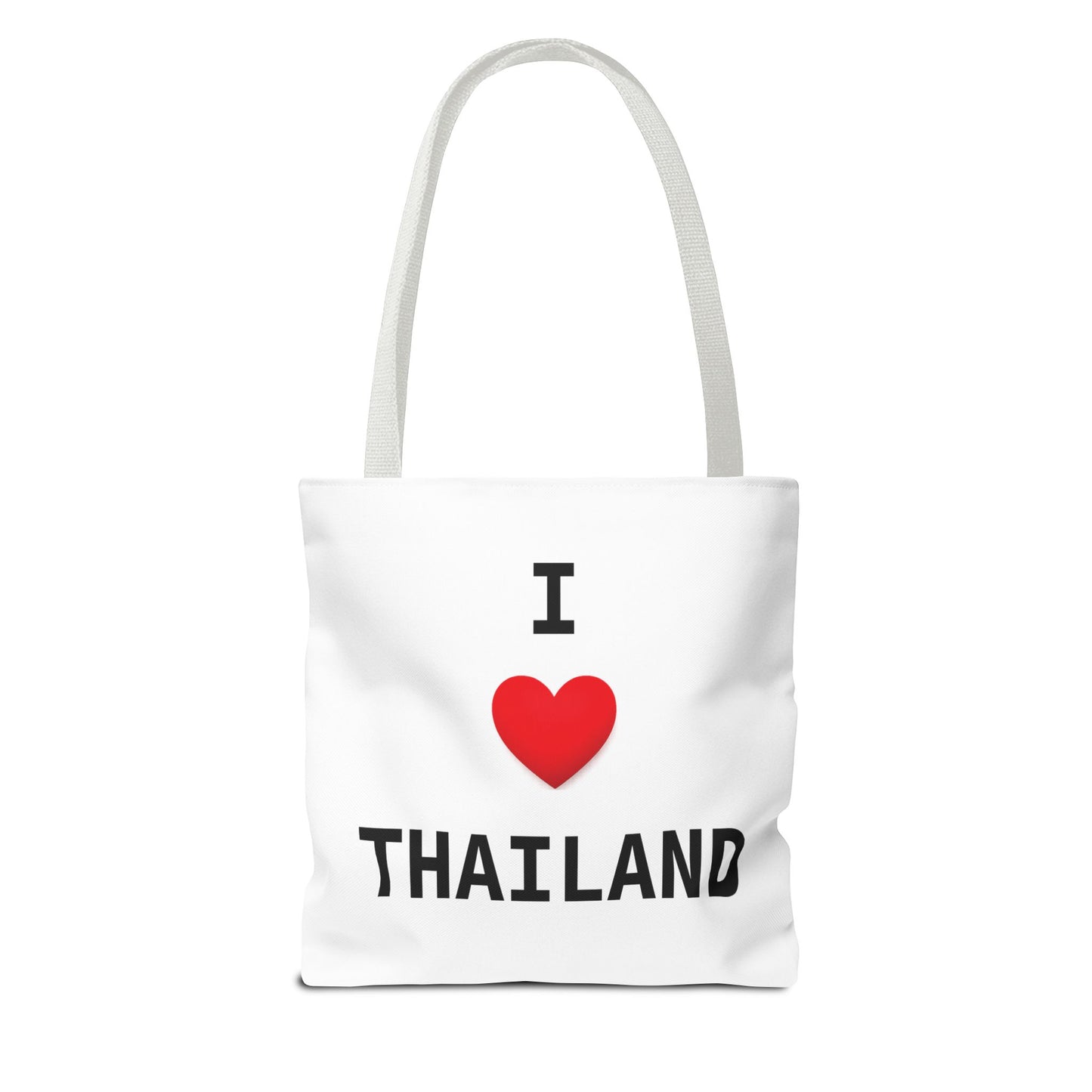 I heart Thailand with Thailand flag Tote Bag (AOP)