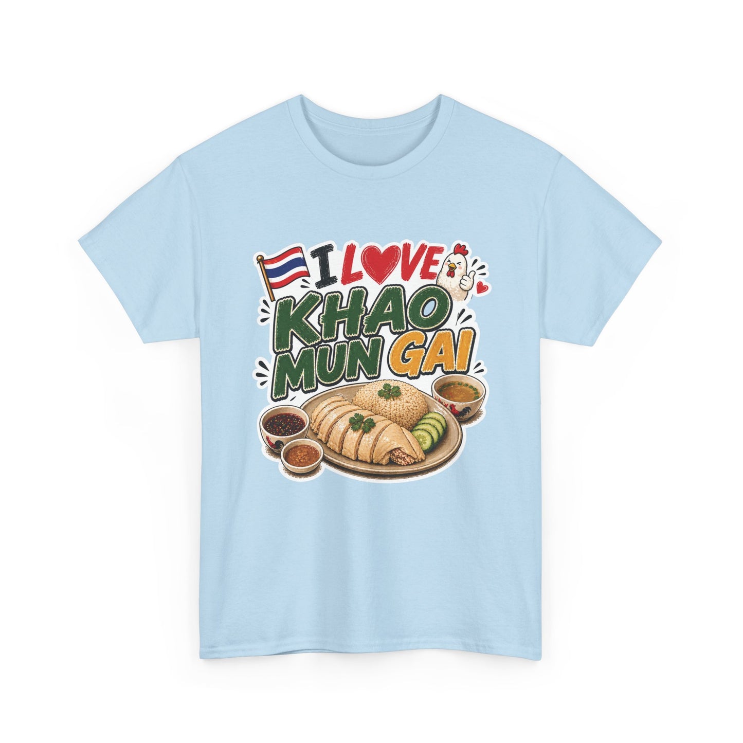 I Love Khao Mun Gai Unisex Tee