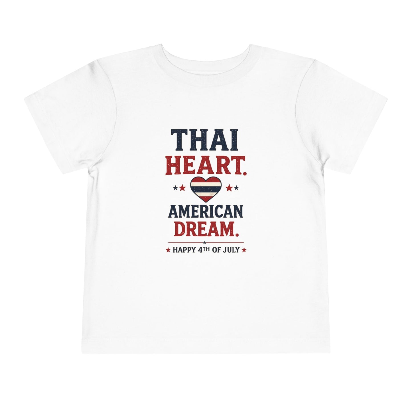 Thai Heart, American Dream 4th of July Toddler Kids Tee