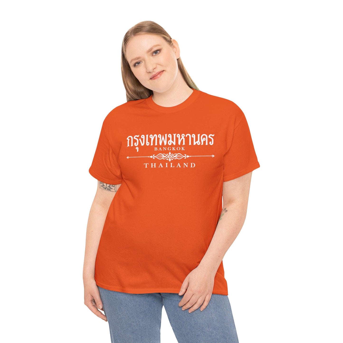 กรุงเทพมหานคร Bangkok Unisex Heavy Cotton Tee