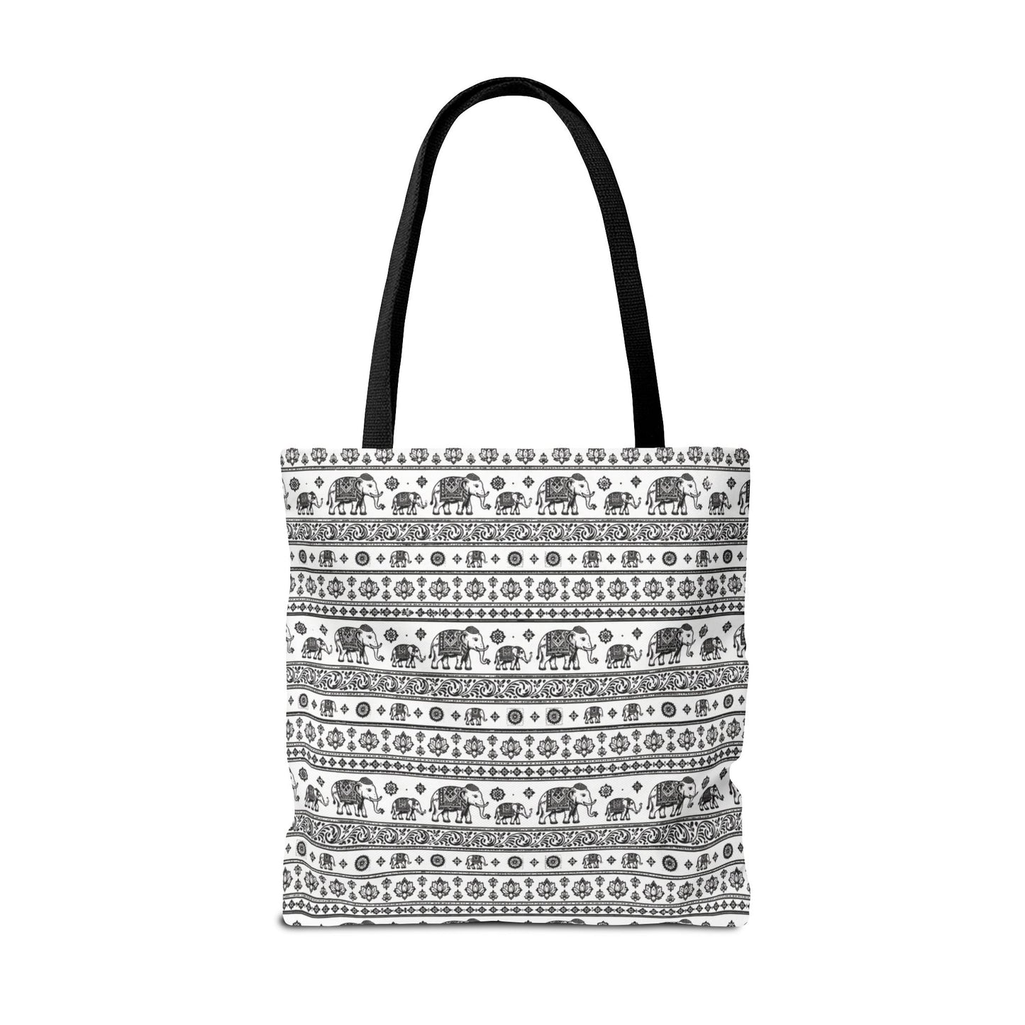 Thai Elephant Tote Bag - Patterned AOP