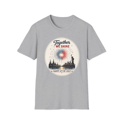 Together We Shine 4th of July Tee
