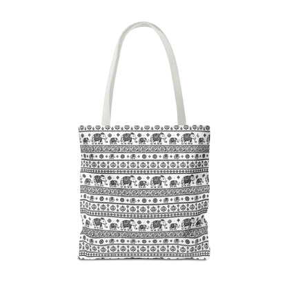Thai Elephant Tote Bag - Patterned AOP