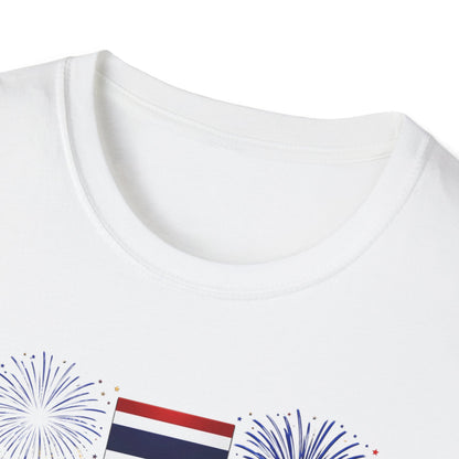 Sawasdee & Happy 4th of July Tee
