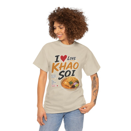 I Love Khao Soi Unisex Tee