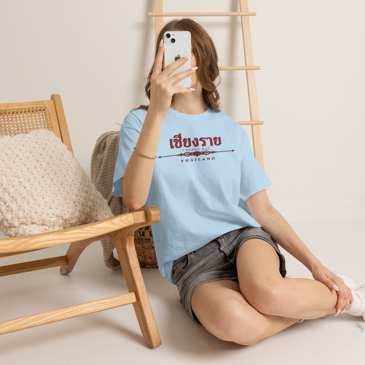 Chiang Rai Thailand Unisex Heavy Cotton Tee