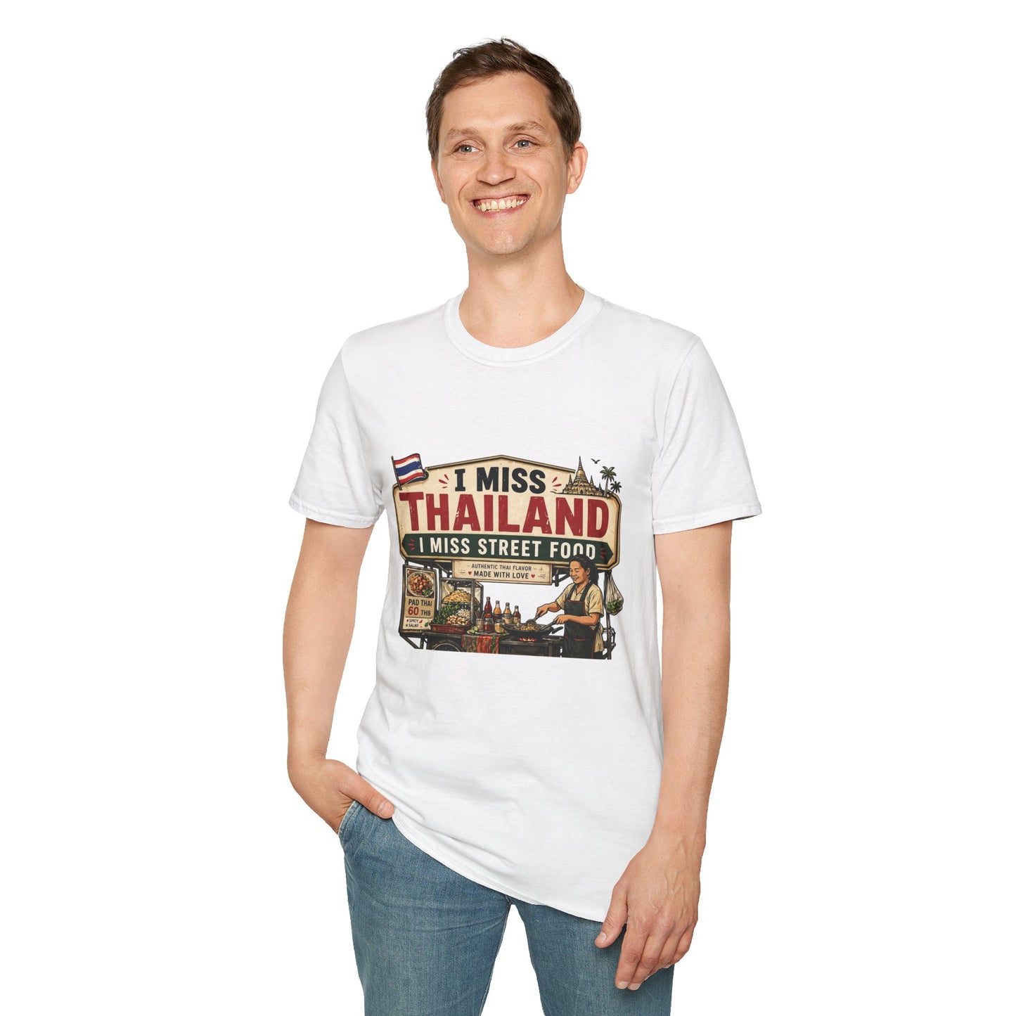 I Miss Thailand I Miss Street Food Unisex SoftStyle Tee
