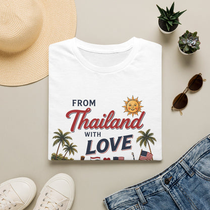 From Thailand With Love. 4th of July Unisex Tee
