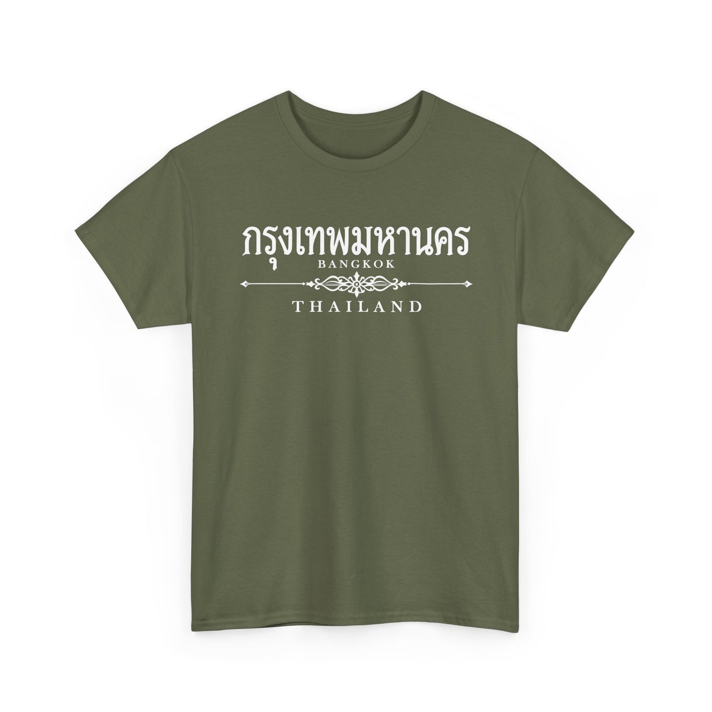กรุงเทพมหานคร Bangkok Unisex Heavy Cotton Tee