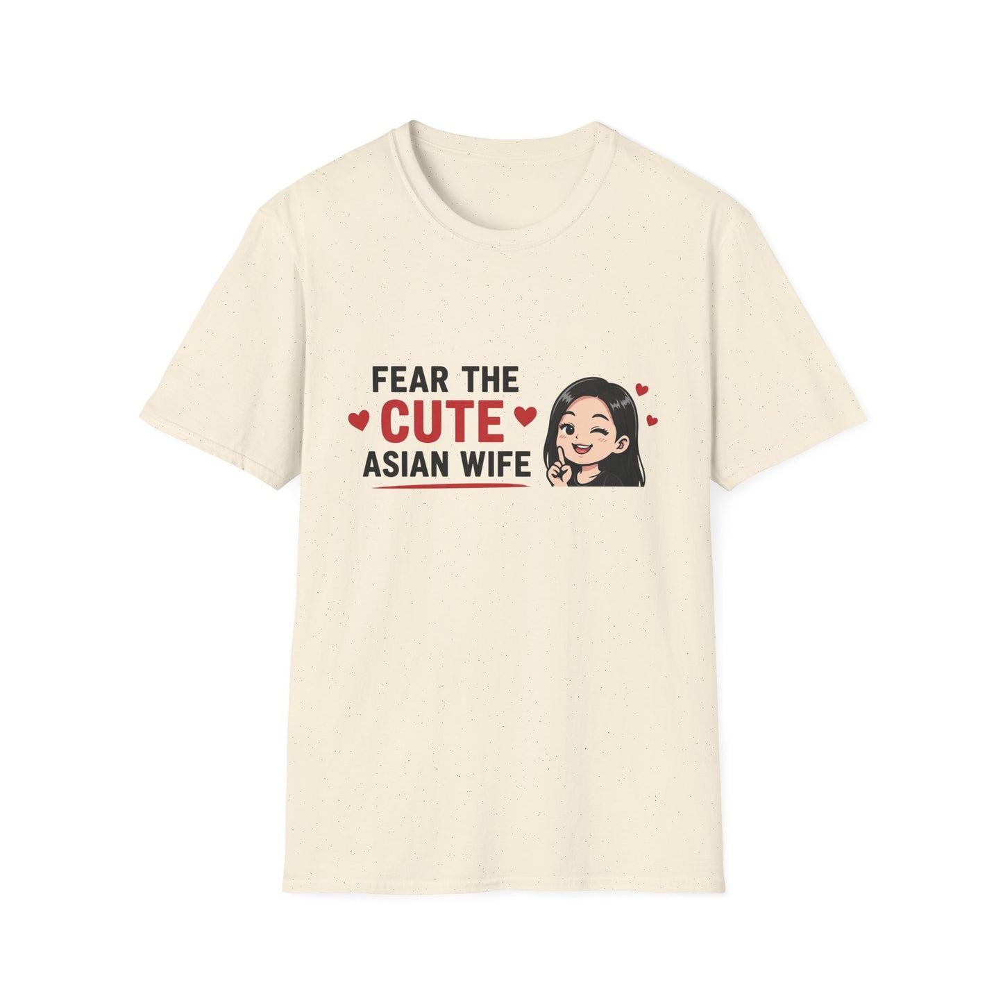 Fear The Cute Asian Wife Softstyle T-Shirt
