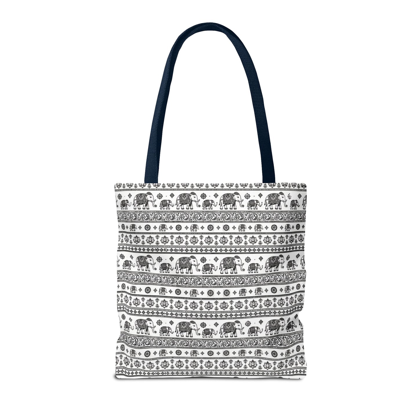 Thai Elephant Tote Bag - Patterned AOP