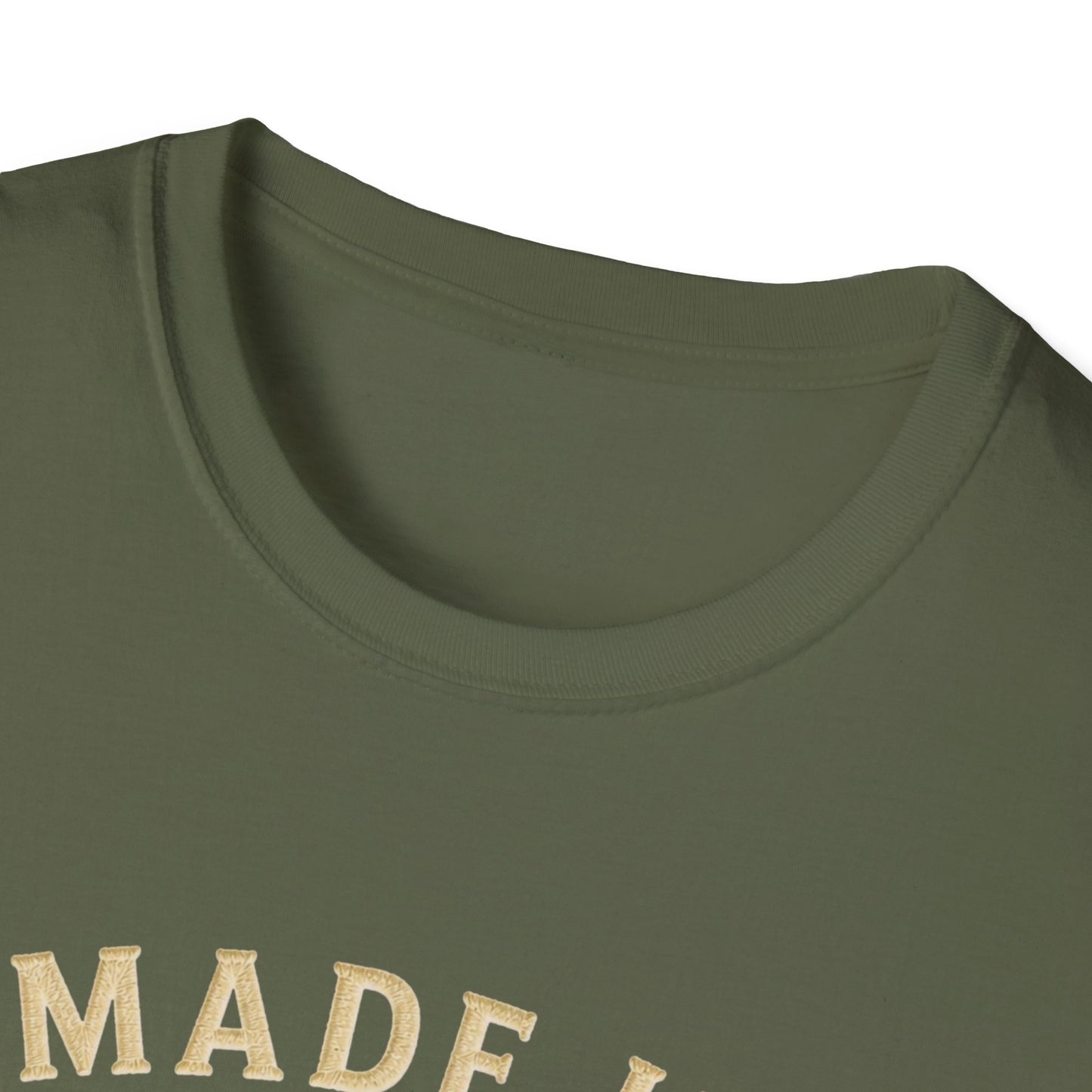 Made in Thailand, Living in USA Unisex Softstyle Tee