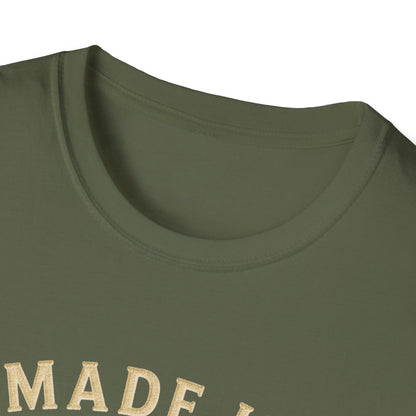 Made in Thailand, Living in USA Unisex Softstyle Tee