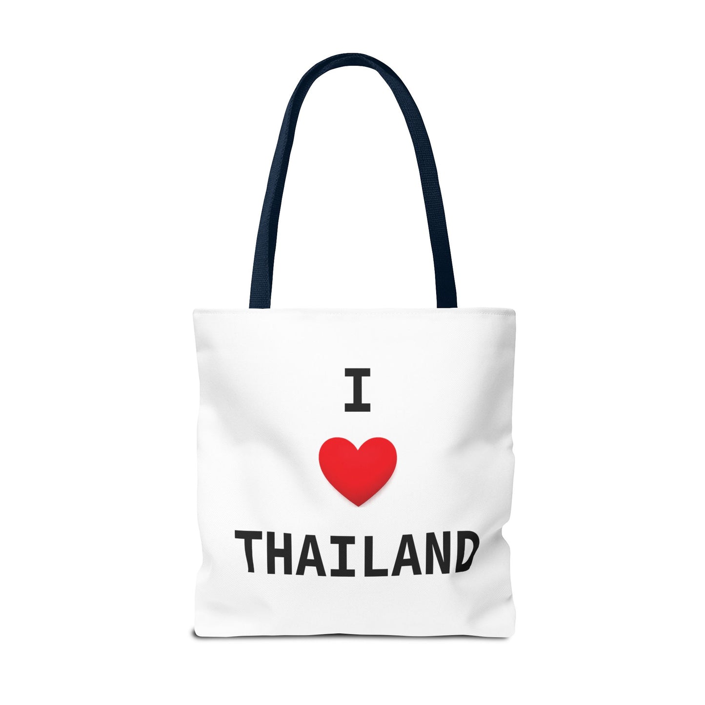 I heart Thailand with Thailand flag Tote Bag (AOP)
