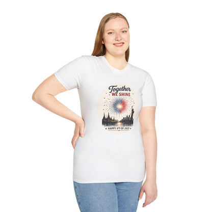 Together We Shine 4th of July Tee