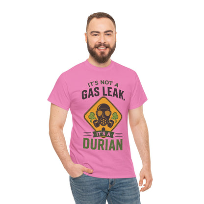 It's Not a Gas Leak, It's a Durian Mask Unisex Heavy Cotton Tee
