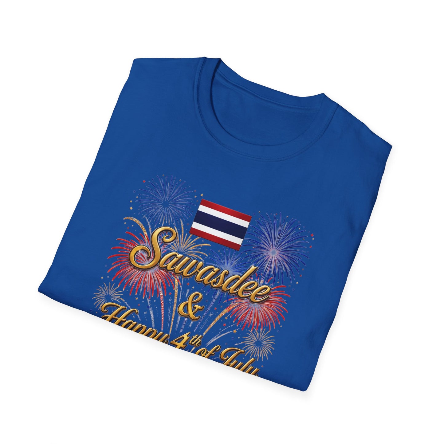 Sawasdee & Happy 4th of July Tee