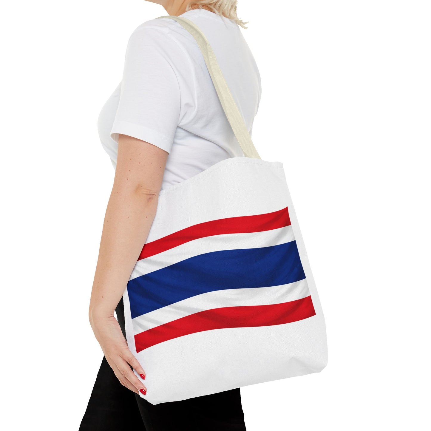 I heart Thailand with Thailand flag Tote Bag (AOP)