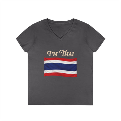 I’m Thai, Of Course I Speak Thailish V-Neck Tee