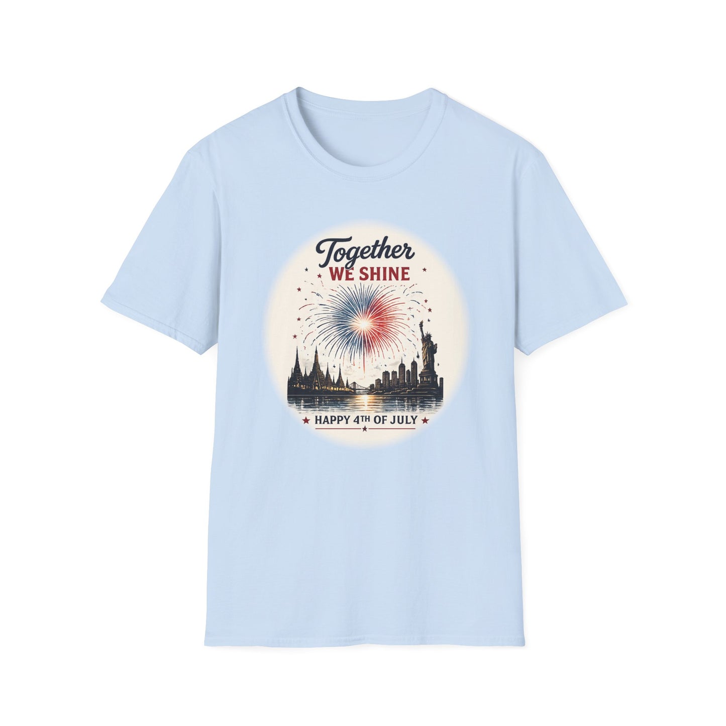 Together We Shine 4th of July Tee