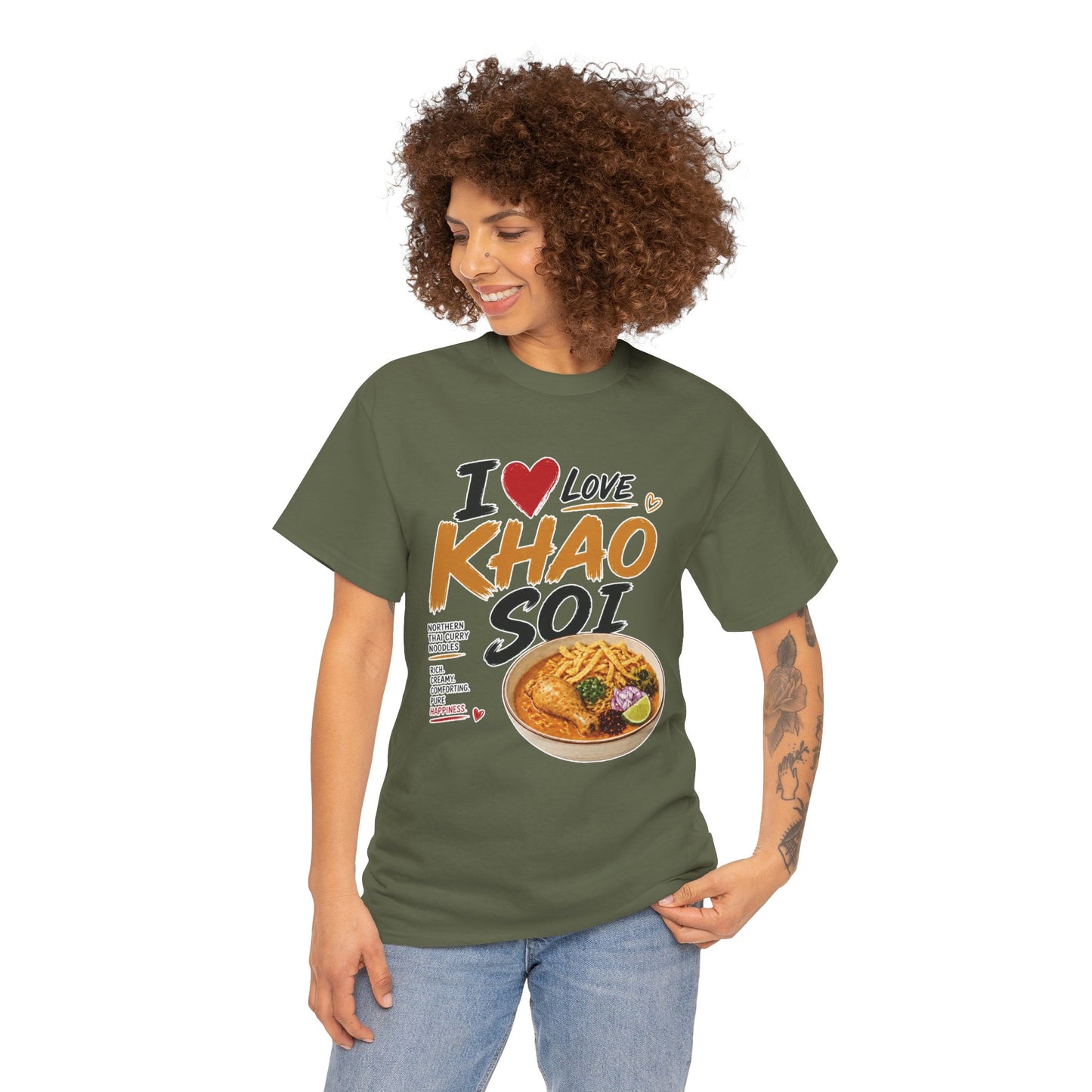 I Love Khao Soi Unisex Tee