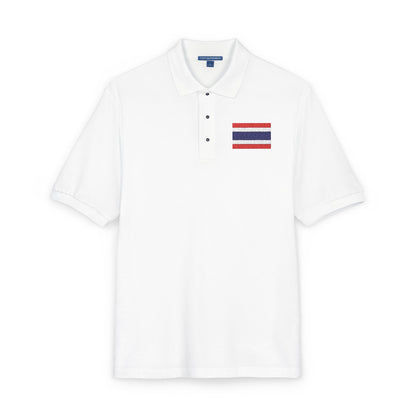 Thailand Flag Polo Shirt (Embroidery)