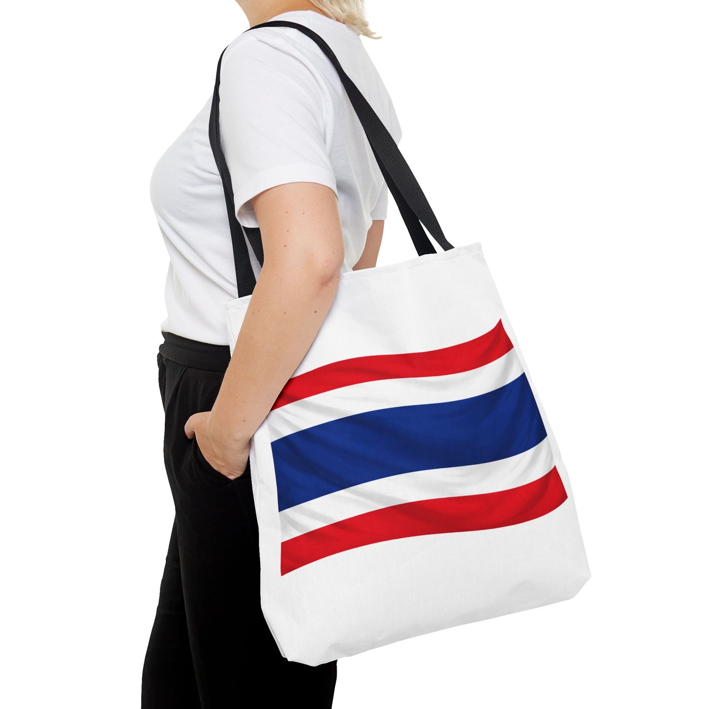 I heart Thailand with Thailand flag Tote Bag (AOP)