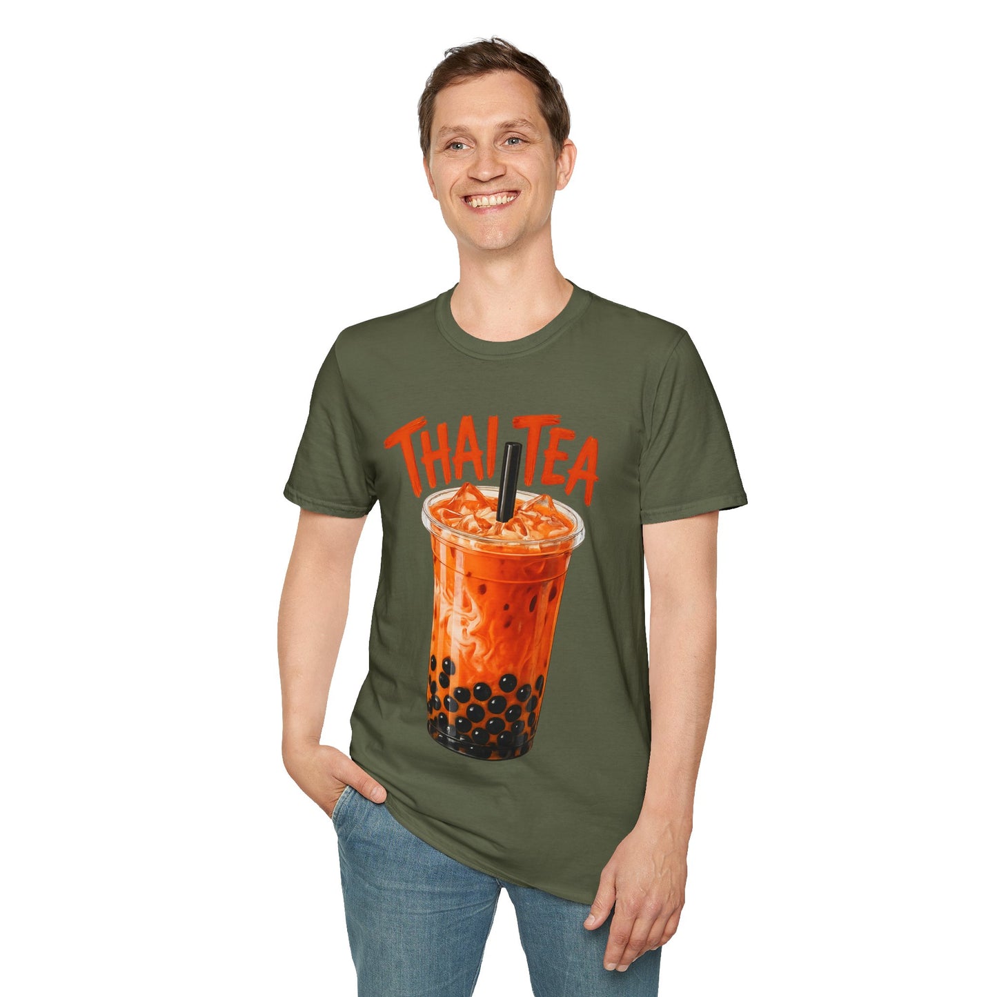 Thai Boba Tea Unisex SoftStyle Tee