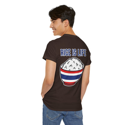 Rice is Life (Back) Heavy Cotton Tee
