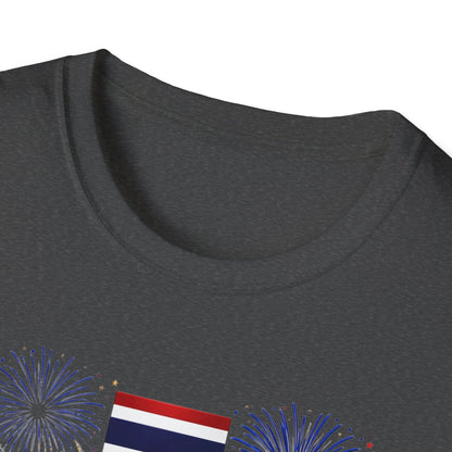 Sawasdee & Happy 4th of July Tee