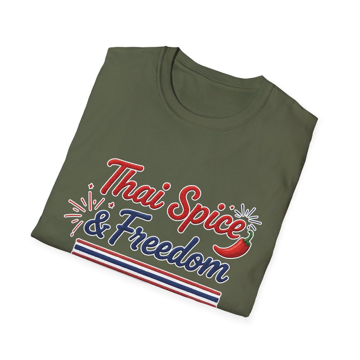 Thai Spice & Freedom Unisex Softstyle Tee
