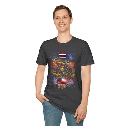 Sawasdee & Happy 4th of July Tee