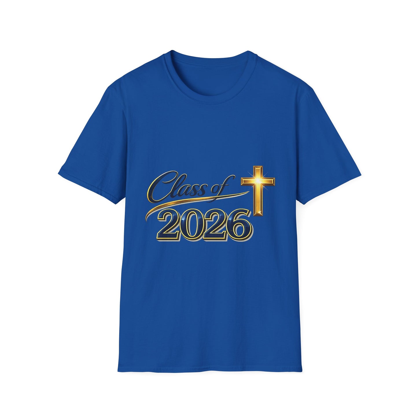 Class of 2026 (Cross) Softstyle T-Shirt