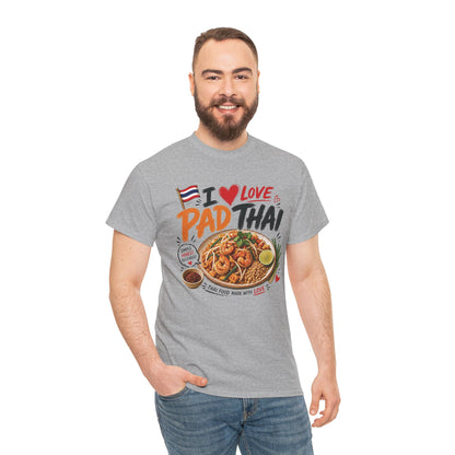 I Love Pad Thai Unisex Heavy Cotton Tee